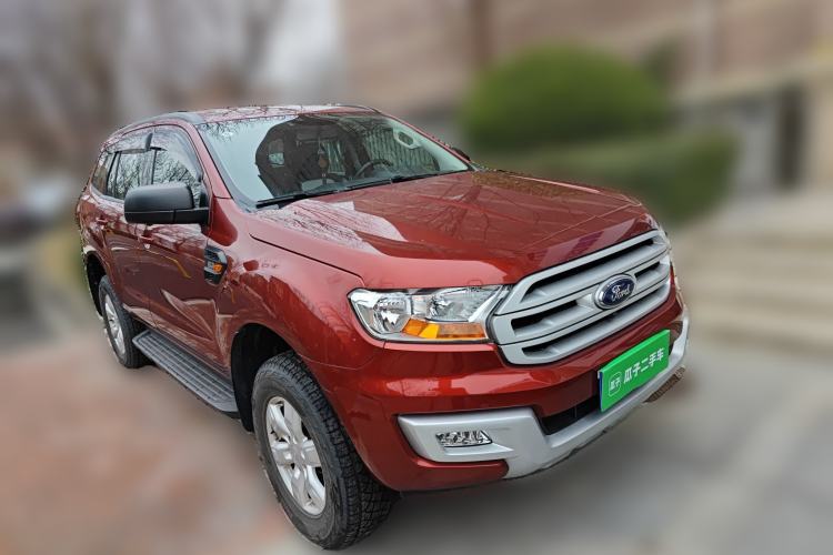 Used Ford Everest 2017 2.0T Gasoline Automatic 4x4 Elite Edition 5 Seats Front Right 45 Deg