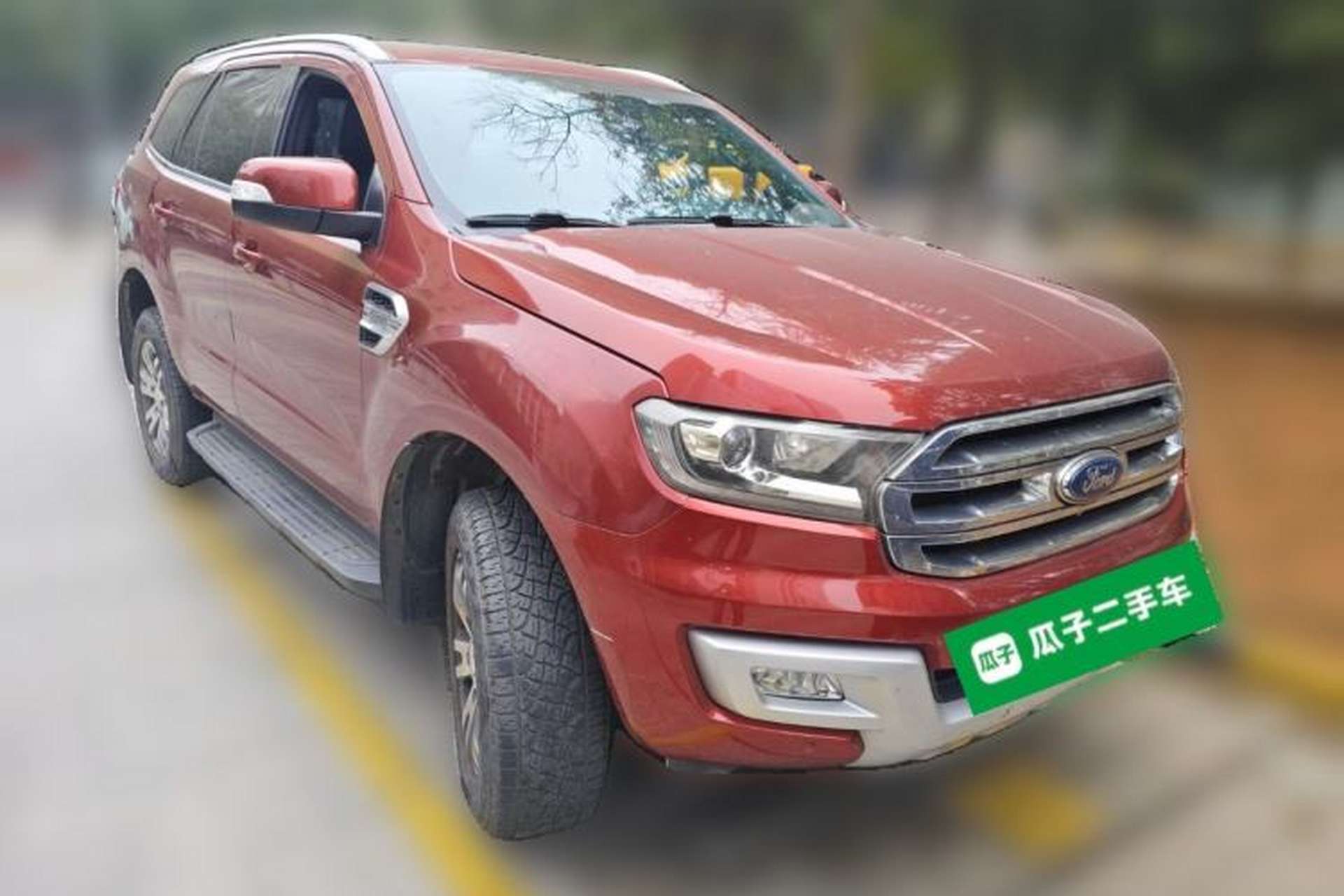 Used Ford Everest 2017 2.0T Gasoline Automatic 4x4 Luxury Edition 7 Seats Front Right 45 Deg
