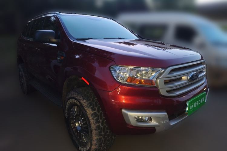 Used Ford Everest 2017 2.0T Gasoline Automatic 4x4 Luxury Edition 5 Seats Front Right 45 Deg