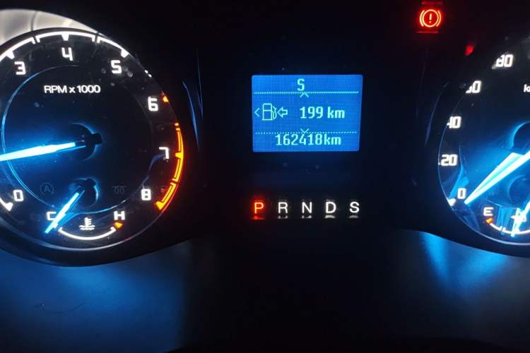 Used Ford Everest 2017 2.0T Gasoline Automatic 4x4 Elite Edition 5 Seats Odometer Close Up