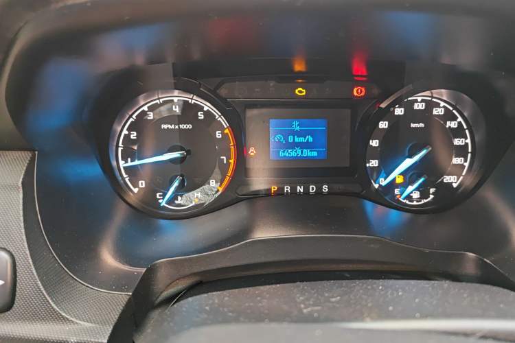 Used Ford Everest 2017 2.0T Gasoline Automatic 4x4 Elite Edition 5 Seats Odometer Close Up