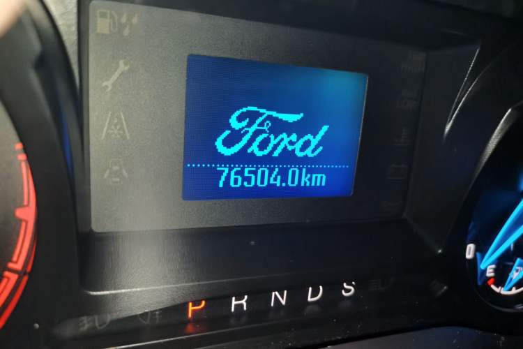 Used Ford Everest 2017 2.0T Gasoline Automatic 4x4 Elite Edition 5 Seats Odometer Close Up