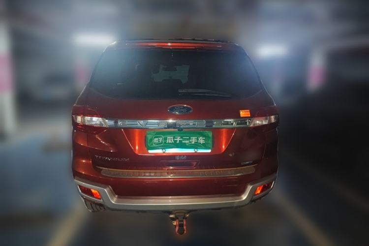 Used Ford Everest 2017 2.0T Gasoline Automatic 4x4 Flagship Edition 7 Seats Rear