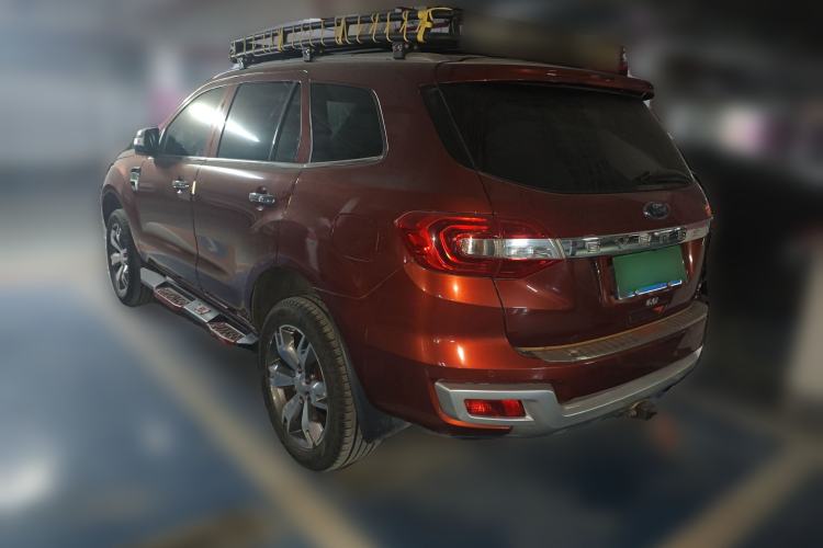 Used Ford Everest 2017 2.0T Gasoline Automatic 4x4 Flagship Edition 7 Seats Rear Left 45 Deg