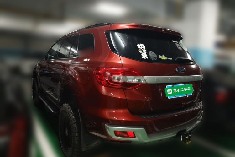 Used Ford Everest 2017 2.0T Gasoline Automatic 4x4 Elite Edition 5 Seats Rear Left 45 Deg