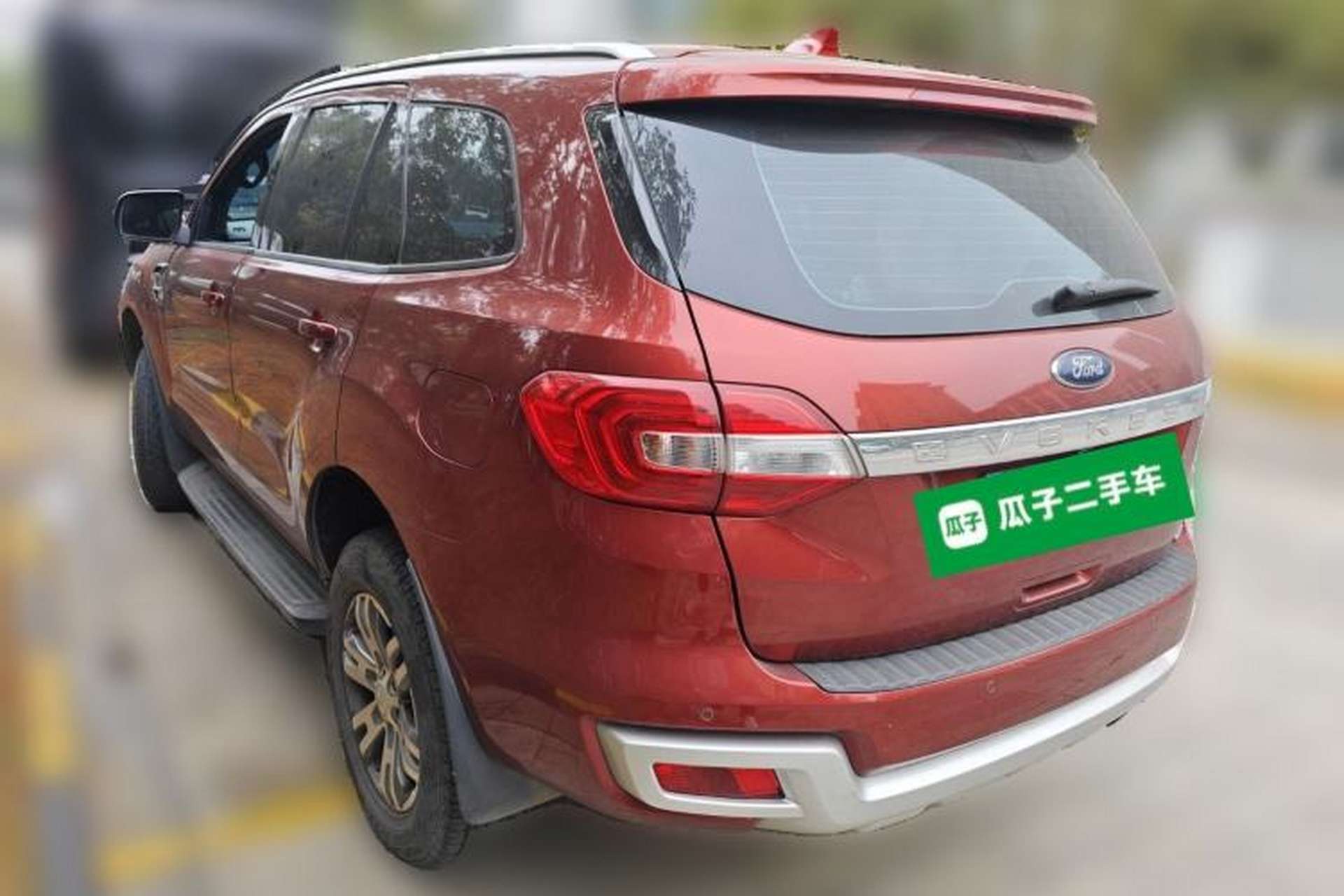 Used Ford Everest 2017 2.0T Gasoline Automatic 4x4 Luxury Edition 7 Seats Rear Left 45 Deg