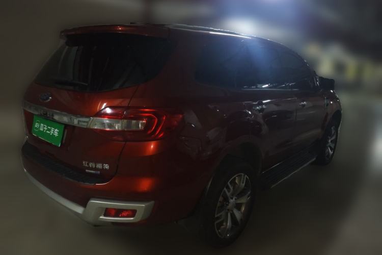 Used Ford Everest 2017 2.0T Gasoline Automatic 4x4 Flagship Edition 7 Seats Rear Right 45 Deg