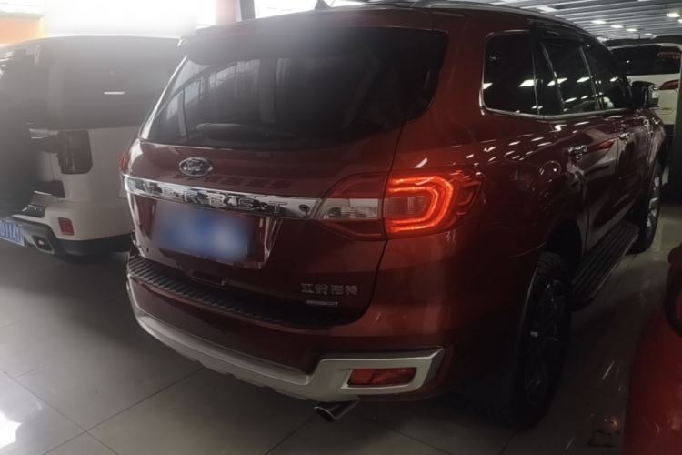 Used Ford Everest 2017 2.0T Gasoline Automatic 4x4 Flagship Edition 7 Seats Rear Right 45 Deg