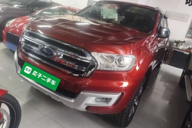 Used Ford Everest 2017 2.0T Gasoline Automatic 4x4 Flagship Edition 7 Seats