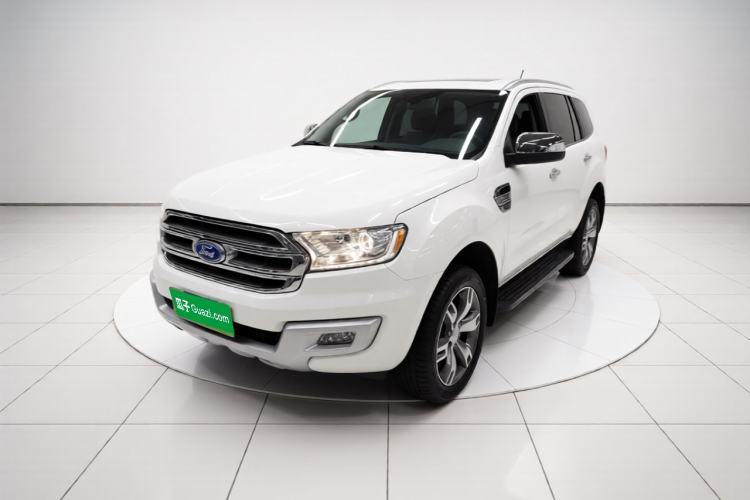 Used Ford Everest 2017 2.0T Gasoline Automatic 4x4 Flagship Edition 7 Seats Guazi used car, China used car export, Used car for sale, Used Ford cars, Cheapest cars for sale