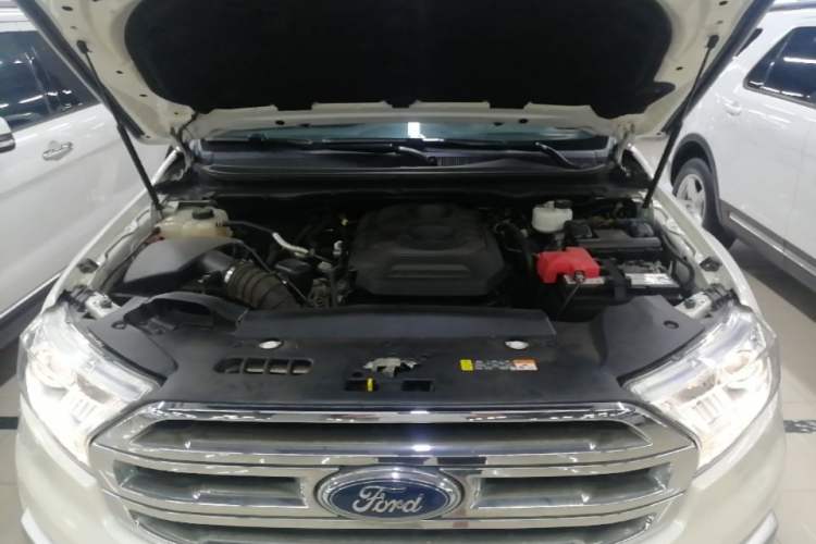 Used Ford Everest 2017 2.0T Gasoline Automatic 4x4 Flagship Edition 7 Seats Engine Bay