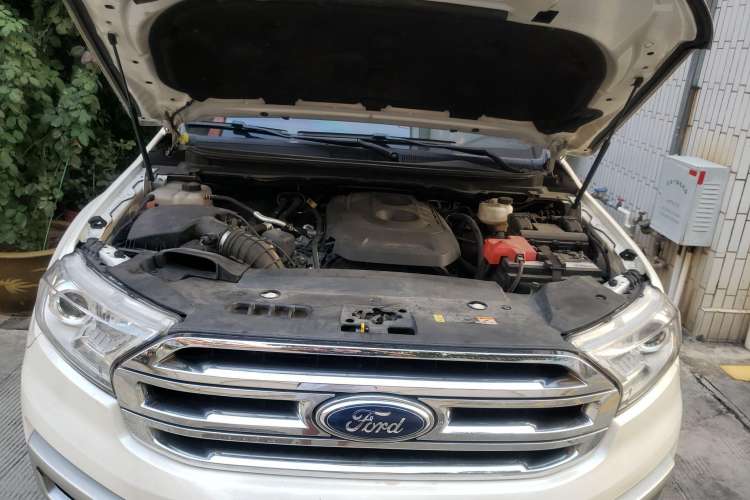 Used Ford Everest 2017 2.0T Gasoline Automatic 4x4 Flagship Edition 7 Seats Engine Bay