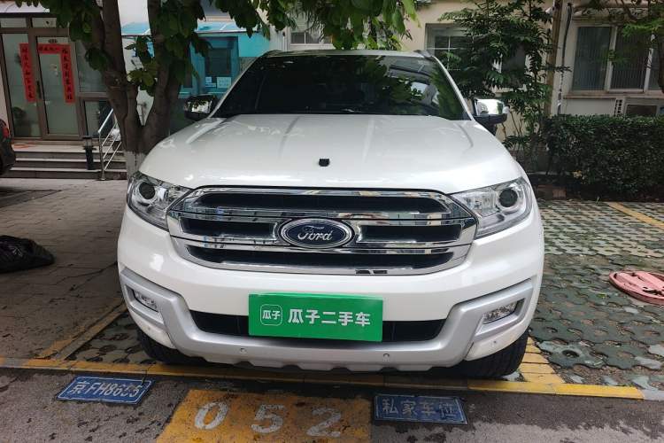 Used Ford Everest 2017 2.0T Gasoline Automatic 4x4 Flagship Edition 7 Seats Front