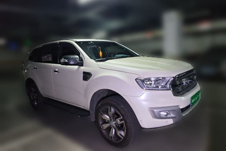 Used Ford Everest 2017 2.0T Gasoline Automatic 4x4 Flagship Edition 7 Seats Front Right 45 Deg