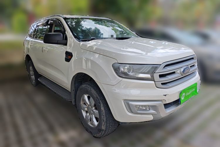 Used Ford Everest 2017 2.0T Gasoline Automatic 4x4 Elite Edition 5 Seats Front Right 45 Deg