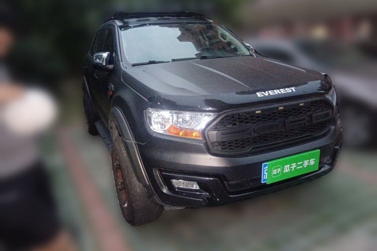 Used Ford Everest 2017 2.0T Gasoline Automatic 4x4 Elite Edition 5 Seats Front Right 45 Deg