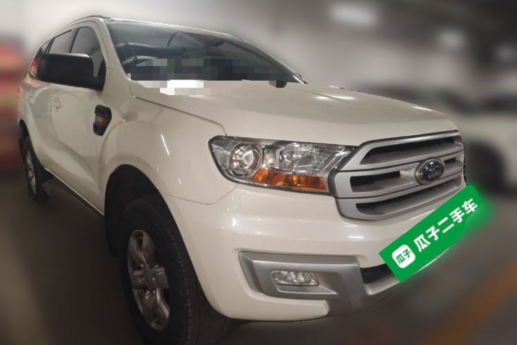 Used Ford Everest 2017 2.0T Gasoline Automatic 4x4 Elite Edition 5 Seats Front Right 45 Deg