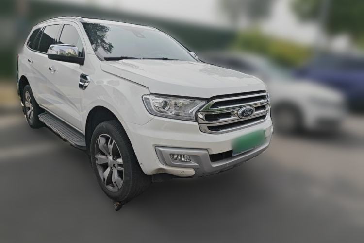 Used Ford Everest 2017 2.0T Gasoline Automatic 4x4 Flagship Edition 7 Seats Front Right 45 Deg