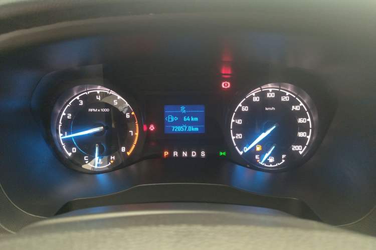 Used Ford Everest 2017 2.0T Gasoline Automatic 4x4 Elite Edition 5 Seats Odometer Close Up