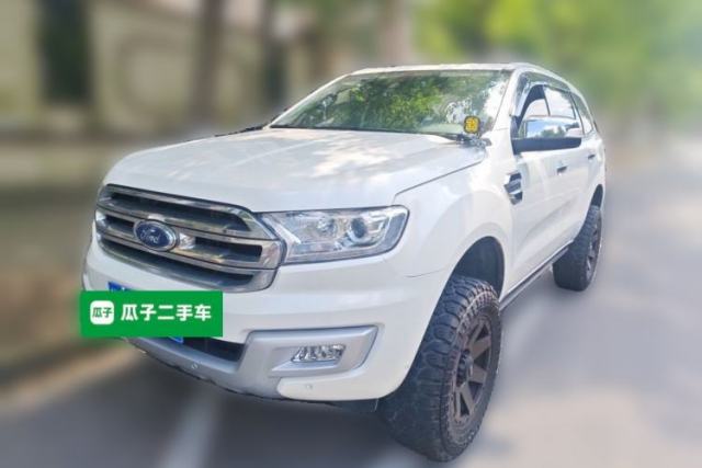 Used Ford Everest 2017 2.0T Gasoline Automatic 4x4 Flagship Edition 7 Seats