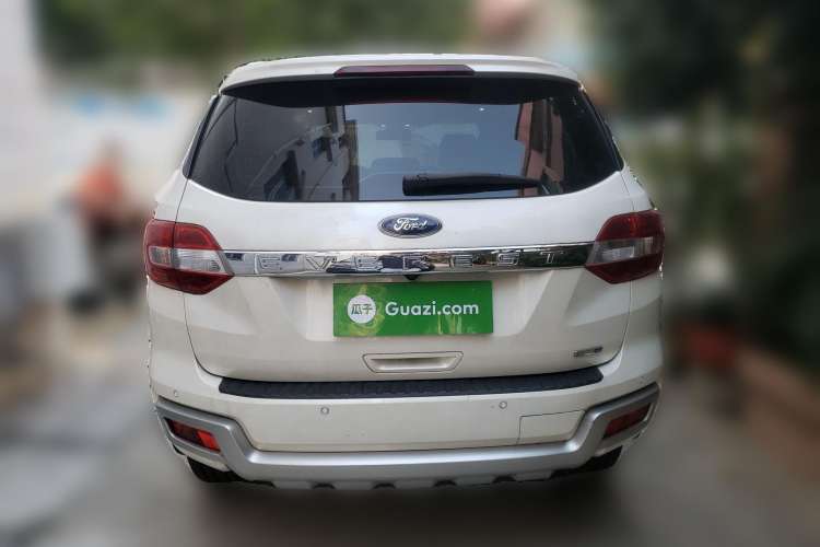Used Ford Everest 2017 2.0T Gasoline Automatic 4x4 Flagship Edition 7 Seats Rear