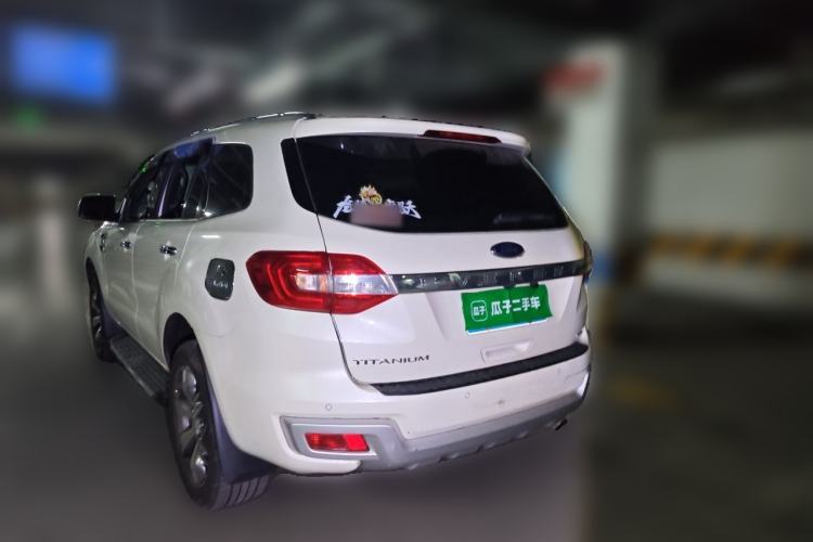 Used Ford Everest 2017 2.0T Gasoline Automatic 4x4 Flagship Edition 7 Seats Rear Left 45 Deg