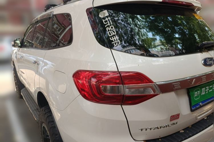 Used Ford Everest 2017 2.0T Gasoline Automatic 4x4 Flagship Edition 7 Seats Rear Left 45 Deg
