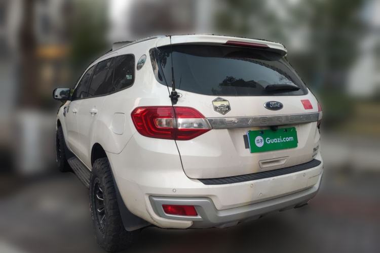 Used Ford Everest 2017 2.0T Gasoline Automatic 4x4 Luxury Edition 7 Seats Rear Left 45 Deg
