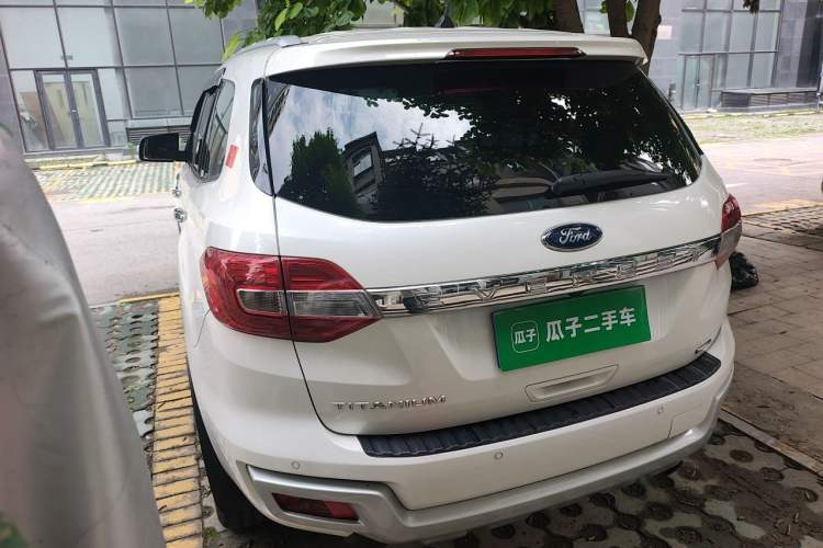 Used Ford Everest 2017 2.0T Gasoline Automatic 4x4 Flagship Edition 7 Seats Rear Left 45 Deg