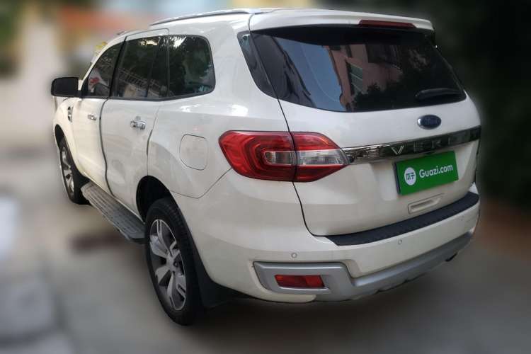 Used Ford Everest 2017 2.0T Gasoline Automatic 4x4 Flagship Edition 7 Seats Rear Left 45 Deg