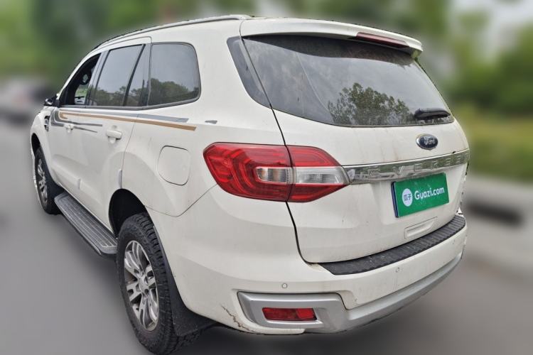 Used Ford Everest 2017 2.0T Gasoline Automatic 4x4 Luxury Edition 5 Seats Rear Left 45 Deg