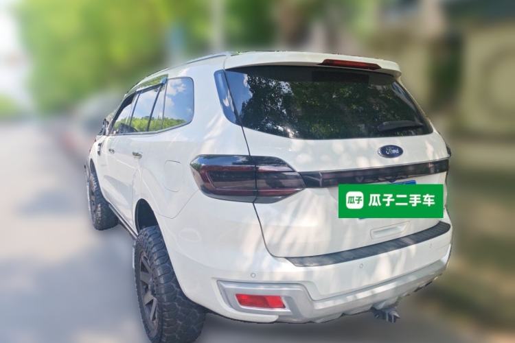 Used Ford Everest 2017 2.0T Gasoline Automatic 4x4 Flagship Edition 7 Seats Rear Left 45 Deg