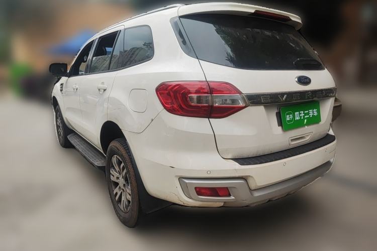 Used Ford Everest 2017 2.0T Gasoline Automatic 4x4 Luxury Edition 7 Seats Rear Left 45 Deg