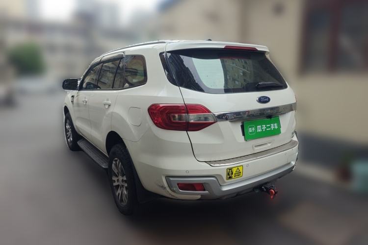 Used Ford Everest 2017 2.2T Diesel Manual 4x4 Luxury Edition 5 Seats Rear Left 45 Deg