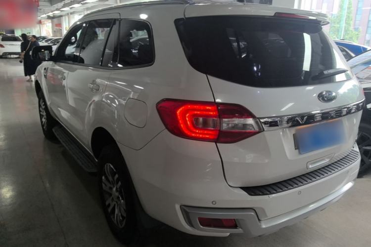 Used Ford Everest 2017 2.0T Gasoline Automatic 4x4 Luxury Edition 7 Seats Rear Left 45 Deg