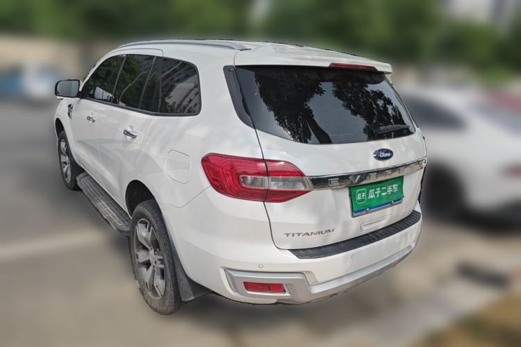 Used Ford Everest 2017 2.0T Gasoline Automatic 4x4 Flagship Edition 7 Seats Rear Left 45 Deg