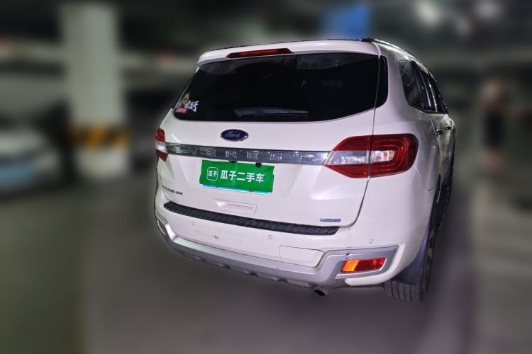 Used Ford Everest 2017 2.0T Gasoline Automatic 4x4 Flagship Edition 7 Seats Rear Right 45 Deg