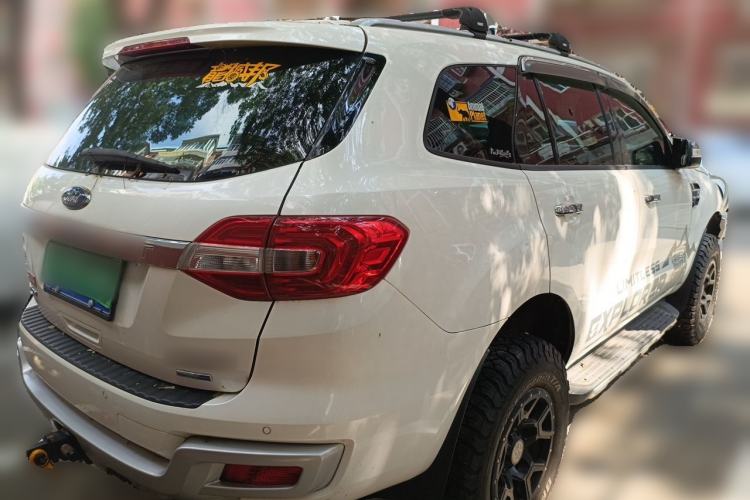 Used Ford Everest 2017 2.0T Gasoline Automatic 4x4 Flagship Edition 7 Seats Rear Right 45 Deg