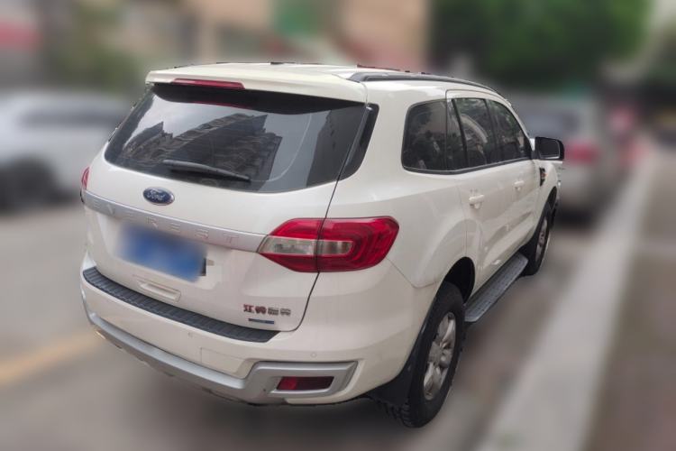 Used Ford Everest 2017 2.0T Gasoline Automatic 4x4 Elite Edition 5 Seats Rear Right 45 Deg
