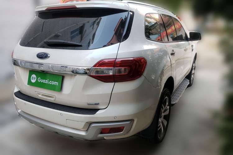 Used Ford Everest 2017 2.0T Gasoline Automatic 4x4 Flagship Edition 7 Seats Rear Right 45 Deg