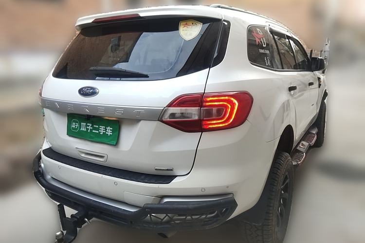 Used Ford Everest 2017 2.0T Gasoline Automatic 4x4 Elite Edition 5 Seats Rear Right 45 Deg