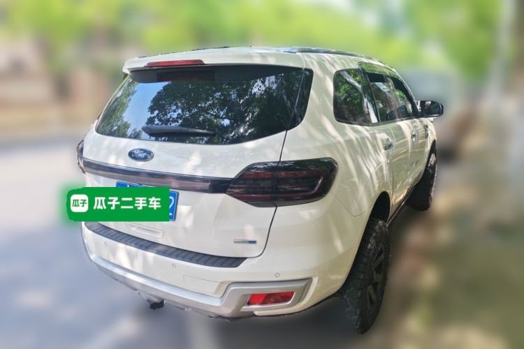 Used Ford Everest 2017 2.0T Gasoline Automatic 4x4 Flagship Edition 7 Seats Rear Right 45 Deg