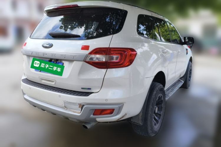 Used Ford Everest 2017 2.0T Gasoline Automatic 4x4 Elite Edition 5 Seats Rear Right 45 Deg