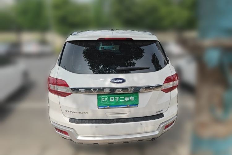 Used Ford Everest 2017 2.0T Gasoline Automatic 4x4 Flagship Edition 7 Seats Rear