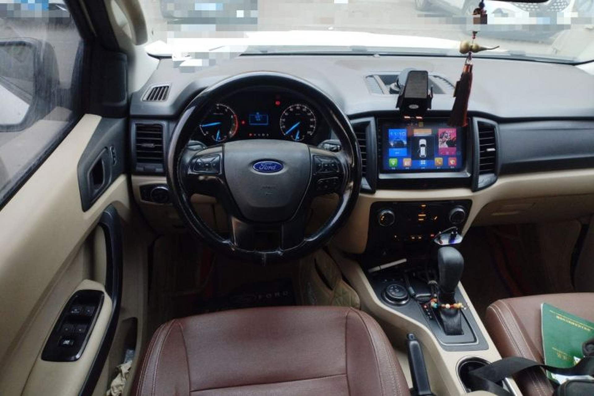 Used Ford Everest 2017 2.0T Gasoline Automatic 4x4 Elite Edition 5 Seats Steering Wheel