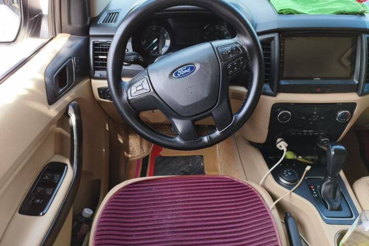 Used Ford Everest 2017 2.0T Gasoline Automatic 4x4 Elite Edition 5 Seats Steering Wheel