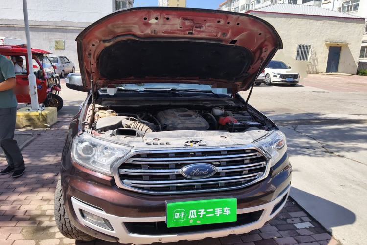 Used Ford Everest 2019 2.0T Gasoline Automatic 4x4 Flagship Edition 7 Seats Engine Bay
