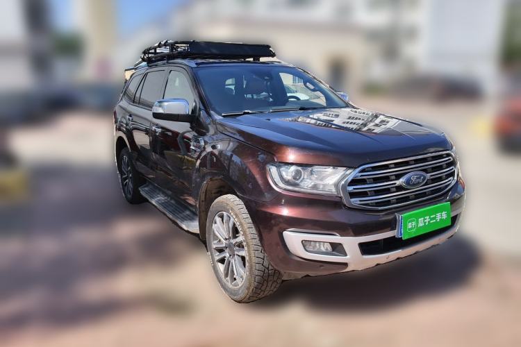 Used Ford Everest 2019 2.0T Gasoline Automatic 4x4 Flagship Edition 7 Seats Front Right 45 Deg