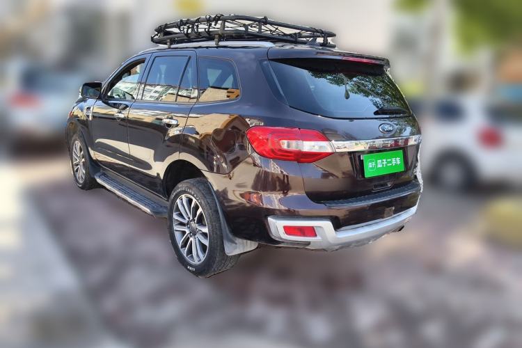 Used Ford Everest 2019 2.0T Gasoline Automatic 4x4 Flagship Edition 7 Seats Rear Left 45 Deg