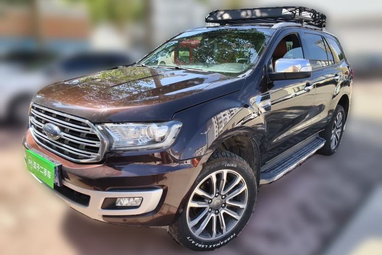 Used Ford Everest 2019 2.0T Gasoline Automatic 4x4 Flagship Edition 7 Seats Guazi used car, China used car export, Used car for sale, Used cars, Cheapest cars for sale